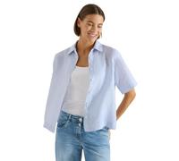 Cecil Damen Kurzarm Bluse aus reinem Leinen