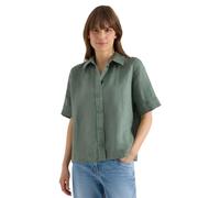 Cecil Damen Kurzarm Hemdbluse aus reinem Leinen