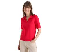 Kurzarm Poloshirt in Unifarbe
