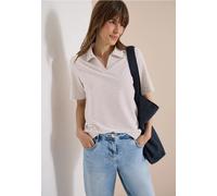 Cecil Damen Kurzarm Poloshirt mit Streifen