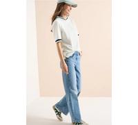 Kapuzenshirt CECIL, Damen, Gr. M (40), vanilleweiß, Jersey, Obermaterial: 97% Baumwolle, 3% Elasthan, unifarben, regular fit hüftbedeckend, ohne Ausschnitt, Rippbündchen, Shirts Kapuzenshirt, in struk