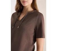 Tunikashirt CECIL, Damen, Gr. M (40), urban taupe, Web, 100% Baumwolle, unifarben, comfort fit normal, Rundhals, abgesteppt, Shirts, im Tunika-Style (38625935-M) urban taupe