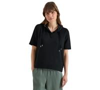 Cecil Damen Kurzarm Sweatshirt mit Kapuze
