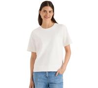 Cecil Damen Kurzarm Sweatshirt mit Rundhals