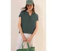 Cecil Damen B345715 Bluse, Dark Balmy Khaki, M