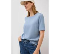 CECIL Damen 3015675 Kurzarmsweatshirt, Mountain Blue, XS