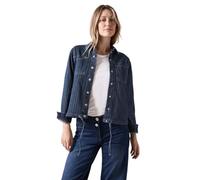 CECIL Damen B212280 Kurze Jeansjacke, Dark blue wash, M