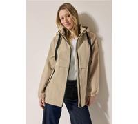 Outdoorjacke CECIL Gr. L (42), beige (creamy almond beige) Damen Jacken (72240255-L) creamy almond beige