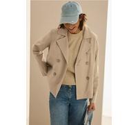 Cecil Damen Kurze Trenchcoat in Beige, Gr: XXL