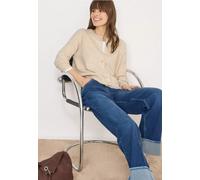 Cecil Damen Kurzer Cardigan in Beige, Gr: L