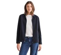 CECIL Damen B212559 Jacke mit Hemdkragen, universal Blue, L