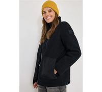 Cecil Damen Kuschelige Jacke mit Details in Blau, Gr: M