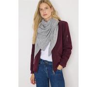 Cecil Damen Kuscheliges Dreieckstuch in Grau, Gr: One size