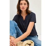 CECIL Damen 3227614 Lässiges Shirt im Tunika Look, urban Dark Blue, Small