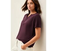 Cecil Damen Lässiges Shirt im Tunika Look in Rot, Gr: L