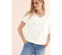 Cecil Damen B323382 T-Shirt, Vanilla White, L