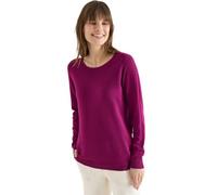Cecil Damen Langarm Pullover mit Rippdetail