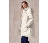 CECIL Damen B101050 Teddy Mix Coat, Teddy Vanilla White, XL EU