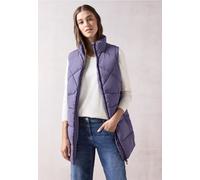 Cecil Damen Lange Weste in Lila, Gr: XL
