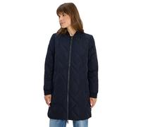 CECIL Damen 1005376 Langer Stepp-Blouson, Dark Navy Blue, M