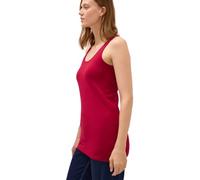 Longtop CECIL, Damen, Gr. XL44, rot (beaujolais rot), Web, 95% Baumwolle, 5% Elasthan, unifarben, normal lang, Rundhals, abgesteppt, Tops, aus Baumwolle mit Stretchanteil (64905661-XL) beaujolais rot