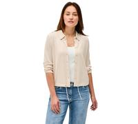 CECIL Damen B323528 Leichte Crepe Jacke, Light Beige, L