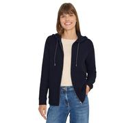 Cecil Damen Leichte Hoodie Jacke in Blau, Gr: XL
