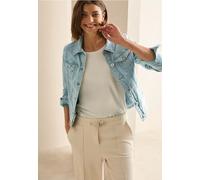 Cecil Damen Leichte Jeansjacke in Grün, Gr: XS