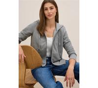 Cecil Damen Leichte Kapuzenjacke in Grau, Gr: XL