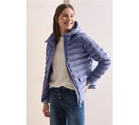 Steppjacke CECIL, Damen, Gr. XXL (46), lavender haze, Stoff, Obermaterial: 100% Polyester, Füllung: 100% Polyester, unifarben, casual, gerade normal, ohne Ausschnitt, Langarm Bündchen, Jacken, mit Kap