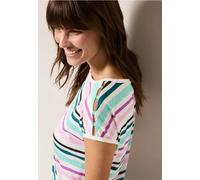 Cecil Damen Leinen-Look Streifen-Shirt