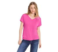 Cecil Damen Leinen T-Shirt bloomy pink, S