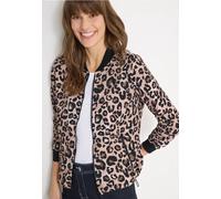 Cecil Damen Leo Sweatblouson in Beige, Gr: M
