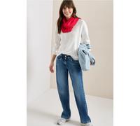 Cecil Damen Loop Schal in Unifarbe aus Viskose in Rot, Gr: One size