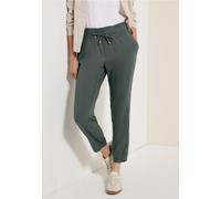 Cecil Damen Loose Fit Hose in Grün, Gr: L