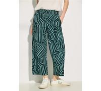 CECIL Damen B377983 Hose Loose Fit, fir Green, M / 26L