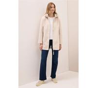 Fellimitatmantel CECIL, Damen, Gr. XL44, weiß (teddy vanilleweiß), Stoff, Obermaterial: 100% Polyester; Futter: 100% Polyester; Füllung: 100% Polyester, unifarben, normal kniefrei, ohne Ausschnitt, ab