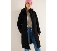 CECIL Mantel mit Rucksack Strings Black XL