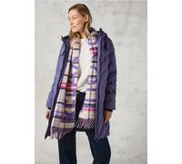 Cecil Damen Mantel mit Schweißnähten in Lila, Gr: XL