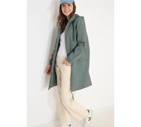 Cecil Damen Mantel mit Stehkragen in Grün, Gr: M