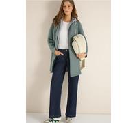 Wintermantel CECIL, Damen, Gr. XXL (46), kelp grün, Stoff, Obermaterial 1: 93% Polyester, 7% Elasthan; Futter: 100% Polyester; Obermaterial 2: 82% Baumwolle, 18% Polyester, unifarben, comfort fit ca. 