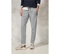 Jogger Pants CECIL Gr. XL, Länge 28, grau (mineral grey melange) Damen Hosen (70392003-XL) mineral grey melange