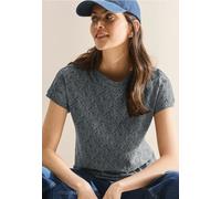 Cecil Damen Melange-Look Shirt in Grün, Gr: L