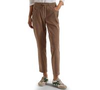 Cordhose CECIL, Damen, Gr. XS, Länge 28, earthy taupe, Cord, 98% Baumwolle, 2% Elasthan, unifarben, comfort fit knöchelfrei, Hosen Cordhose, mit Elastikbund (10002907-XS) earthy taupe