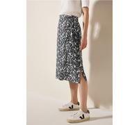 Cecil Damen Midi-Rock in Wickel-Optik in Weiß, Gr: L