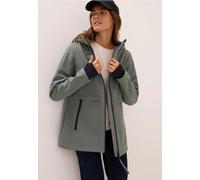 CECIL Damen 2005420 Midi Softshell Jacke, Pastel Olive, XL