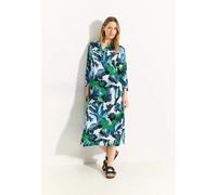 CECIL Damen B144091 Midikleid mit Print, Vanilla White, XS