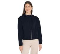 Blouson CECIL, Damen, Gr. L (42), universal blau, Web, Obermaterial: 50% Polyester, 43% Baumwolle, 7% Elasthan. Futter: 100% Polyester, unifarben, lässig geschnitten hüftlang, Rundhals, Jacken Blouson