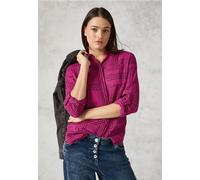 Langarmbluse CECIL Gr. XL (44), pink (jewel pink) Damen Blusen (83873465-XL) jewel pink