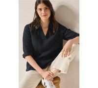 Cecil Damen Musselin Bluse in Schwarz, Gr: XS